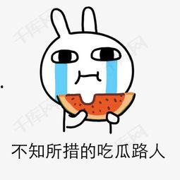 孙悟空吃瓜表情包图片高清
